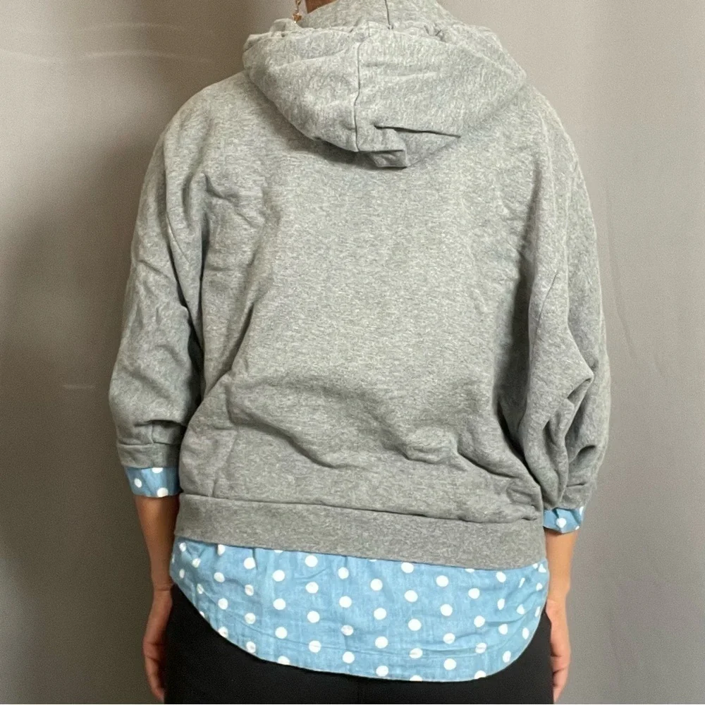 HYOMA Hoodie Size S Dolman Sleeves JOY YO